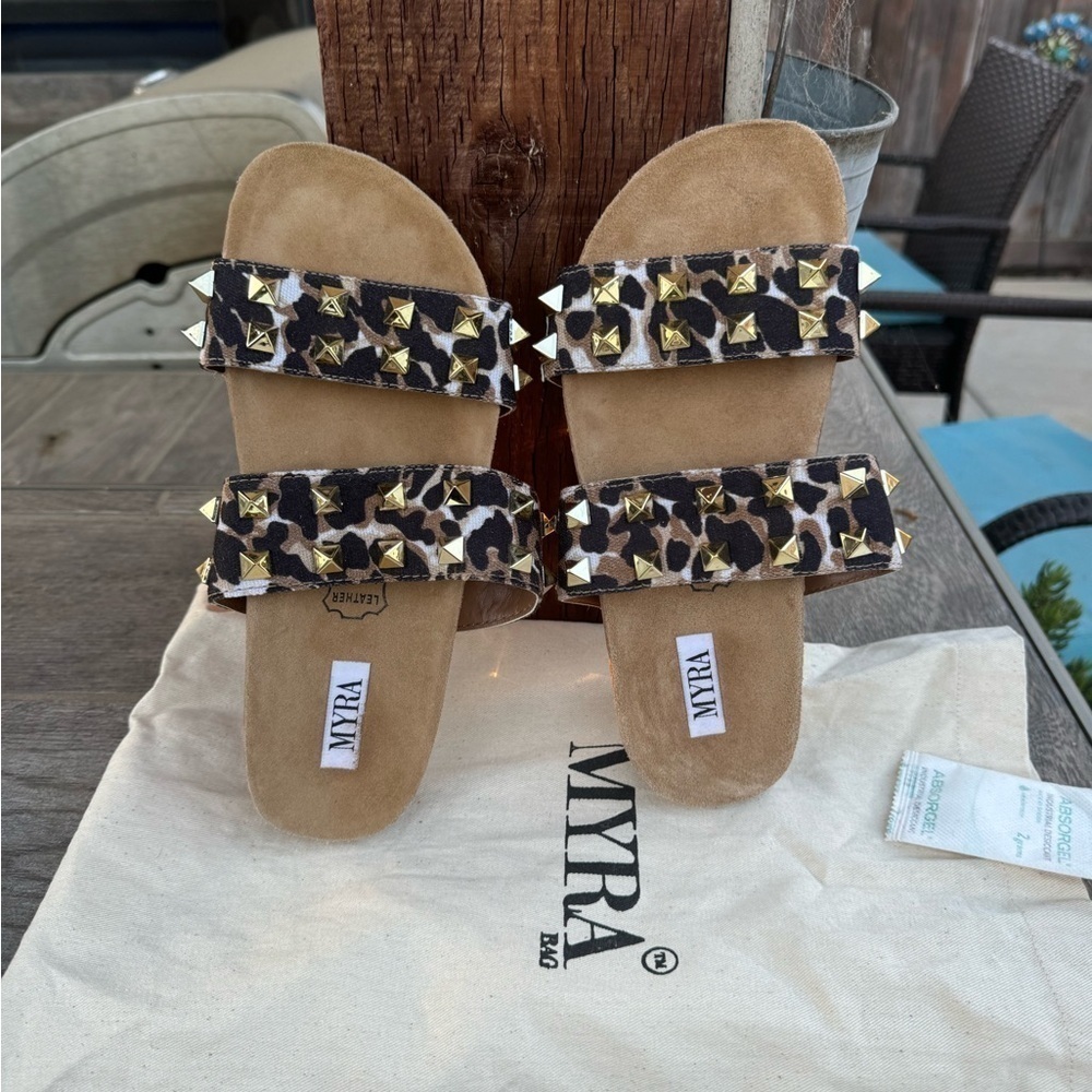 Myra bag studded sandals